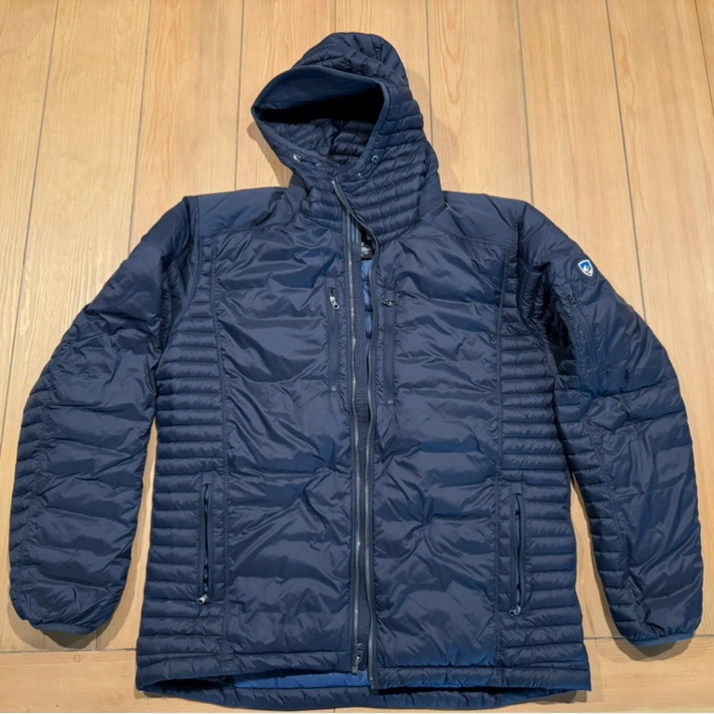 Kuhl spyfire goose down hoodie jacket men’s XL